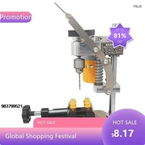1842New 180W 미니 벤치 드릴 스탠드 척 0.6-6mm 마이크로 머신 전기 가정용 DIY 홀