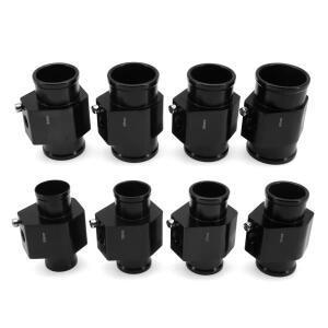 블랙 블루 자동차 수온 게이지 라디에이터 조인트 파이프 센서 호스 어댑터 40mm 38mm 28mm