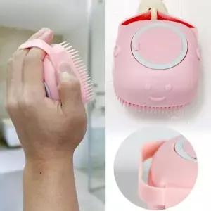 강아지 목욕빗 고양이 샤워 목욕 브러쉬 대형견 샤워솔 마사지