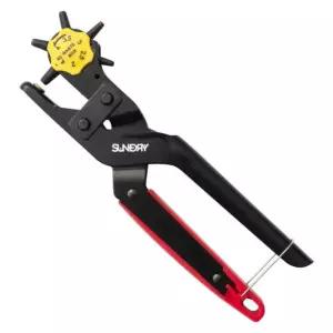 가죽 펀치 2.0 4.5MM 공구 6단계 타공 구멍