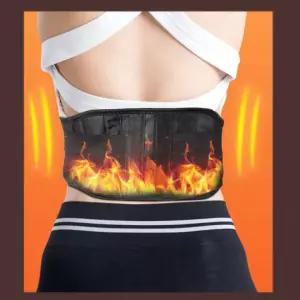 토르마린 자가발열 허리보호대 자석 찜질 복대 스포츠 허리밴드