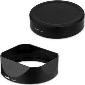 후지필름 후지논 XF 50MM F2 R WR 렌즈용 HAOGE LH-X50N 베요넷 스퀘어 메탈 렌즈 후드 X-PRO3 X-T4 X-S10 카메라에 캡 키트 포함
