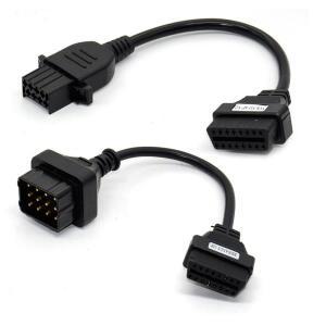 트럭 케이블 프로 OBD2 OBDII 자동차 진단 도구 연결 8Pcs