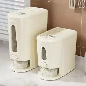 대용량 계량형 쌀통 잡곡 쌀 보관함 항아리 쌀독 강력밀폐 보관통