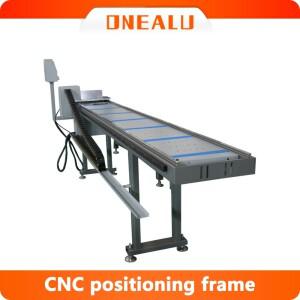 알루미늄 프로파일 절단기 CNC 포지셔닝 프레임, 자동 서보 공급 재료 측정 테이프