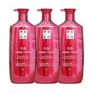 엘지 리엔 자윤 모근강화 지성 샴푸 950ml 3개 헤어