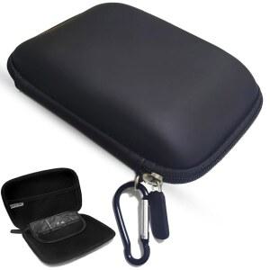 QFDSHOPCO 6인치 GPS 케이스 하드쉘 휴대용 가방 보호 파우치 5-6인치 가민 드라이브 53 52 51 50 데즐 OTR610 톰 내비게이터 및 메모리 카드와 호환됨