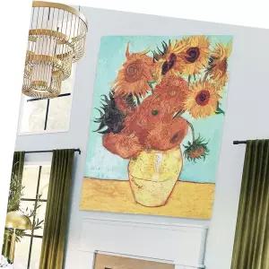 해바라기A 반고흐 전시 그림 패브릭 포스터 벽장식