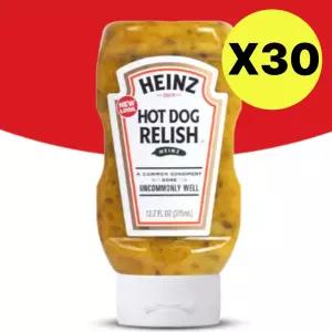 하인즈 핫도그 머스타드 피클 렐리쉬 소스 375ml X 30 BNS