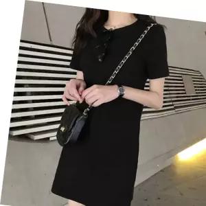 캐주얼룩 베이직 파스텔톤 원피스 미니 봄여름