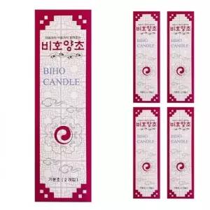 비호양초 기둥초 x(5개) 제사용양초 촛불 캔들 파라핀