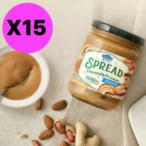 폰타나 스프레드 아몬드 피넛 스무스 버터 290g X15개 BNS