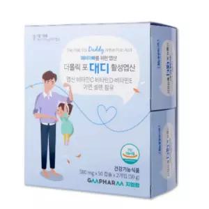 지엠팜 더폴릭포대디 남자 활성 엽산 영양제 100캡슐 BNS