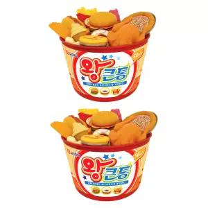 오즈토이 주방 소꿉 놀이 왕큰통 패스트푸드 버킷 2개 BNS