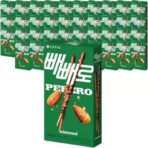 롯데웰푸드 빼빼로 아몬드 37g x 40개