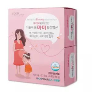 지엠팜 더폴릭포마미 활성 엽산 여성 영양제 100캡슐 BNS