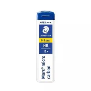 [셀러에이드]스테들러 마스 샤프심 250 03-HB 0.3mm HB (12개입) 정교함 필기감 기록