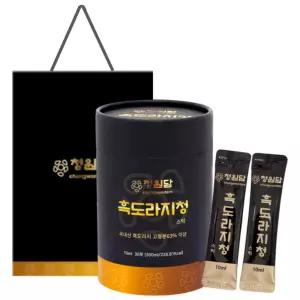 청원담 약도라지 진액 스틱 100% 흑도라지청 1박스 300ml