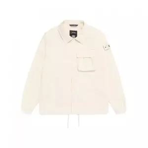 내셔널지오그래픽 NATIONALGEOGRAPHIC N261UJP901 카라넥 셔츠 자켓 IVORY N261UJP901012 215814