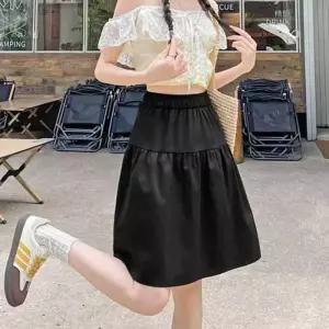[라일리여성의류] Rly 루즈핏밴딩치마 편안한스타일 여자편한옷 봄나들이패