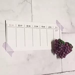 고품질 모형 마그넷 포도 음식 현관문 주방 WFM7IJ5