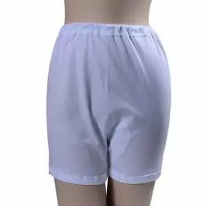 [라일리여성언더웨어] Rly 여성 면 사각 팬티 겸 속바지 흰속바지 여성잠옷