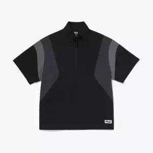[휠라]경량 스트레치 반팔 아노락 FS2JKG2106XBLK