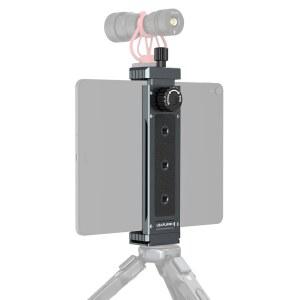 IPAD용 LEAPLUMIN 삼각대 마운트 어댑터 태블릿용 알루미늄 홀더 1/4인치 나사 포함 태블릿 마운트 IPAD MINI용 범용 4.7-12.9인치 최고급 태블릿과 호환 가능