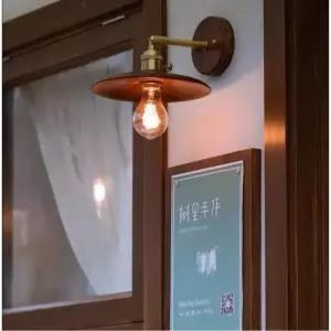 간접 빈티지 벽등 조명 스페이드 포인트 우드 벽램프 벽부착 벽등 광원증정 아이방 스페이드 우드 벽등 광원증정