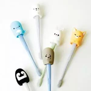 미킵 애니멀 캐릭터 거꾸로 칫솔꽂이 홀더