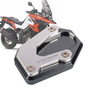 사이드스탠드패드 오토바이 스탠드 사이드 확장 패드 지지판 Vstrom 1050 strom 1050XT XT