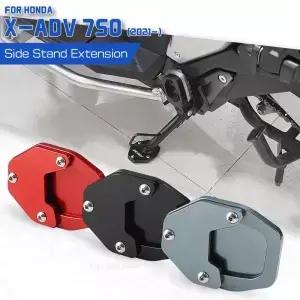 혼다 XADV 750 X ADV 2022025 용 오토바이 킥 스탠드 알루미늄 사이드 지원 확대 확장