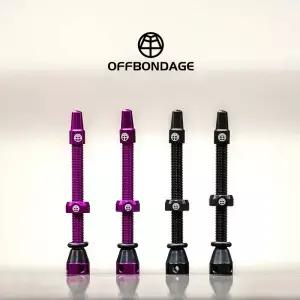 OFFBONDAGE 자전거 F/V 튜브리스 밸브 Presta 45/65/80mm 알루미늄 합금 초경량 공기 mtb 액세서리
