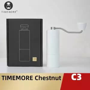 TIMEMORE Chestnut C3 수동 커피 그라인더 휴대용 에스프레소 그라인더 S2C 버 더블 베어링이있는 핸드 내