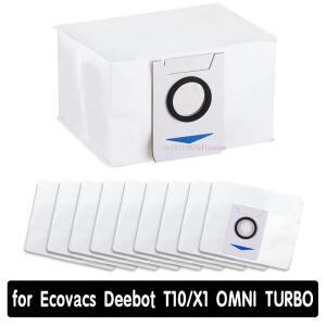 호환Ecovacs용 먼지 봉투 Deebot T20 OMNI / Max Pro X1 TURBO T10  천 액세서리