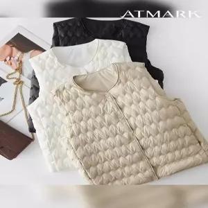 [앳마크]ATMARK 웨이브퀼팅패딩베스트_AA59VT008G