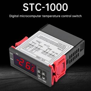 STC-1000 LED 디지털 온도 컨트롤러 조절기 인큐베이터 12V 24V 110V 220V