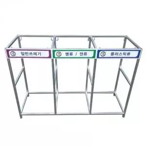 분리수거함 3구 80L 야외용 쓰레기 분리수거대