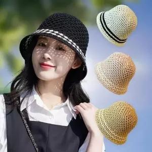 여름니트모자 돔햇 중년여성모자 위아 여자 동대문