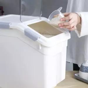 쌀통 쌀보관용기 밀폐 잡곡 곡물 저장통 쌀벌레 방지