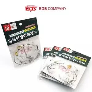 이오스컴퍼니 일체형생미끼채비 스위벨편대 채용 민어채비 외수질채비 (WC68DE2)