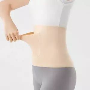 주머니 보온복대 방한 보온대 코르셋 배워 온열 니트