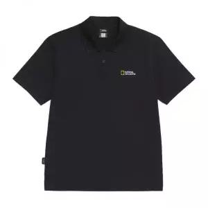 내셔널지오그래픽 NATIONALGEOGRAPHIC N262UPL020 카리디 피케 반팔 카라 티셔츠 BLACK N262UPL020099 2169