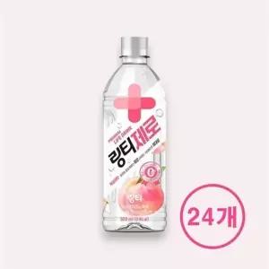 링티 제로 복숭아맛 500ml x24개