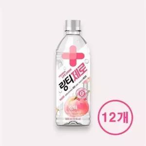 링티 제로 복숭아맛 500ml x12개