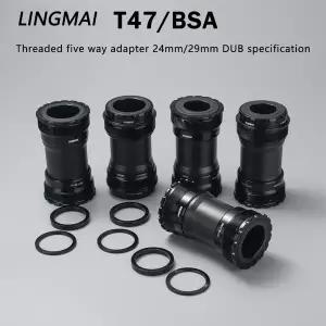 자전거 밑면 브래킷 세라믹 베어링 BB T47 스레드 68mm 73mm 86.5mm Bsa 68mm 73mm 산악 도로 자전거 중앙