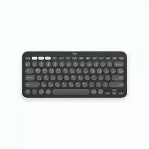 로지텍 K380S 블루투스 무선 키보드 스모키 블랙