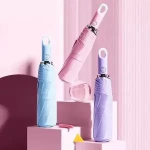 고리 이 3단자동우산 햇빛가리개 암막양산 3단우산