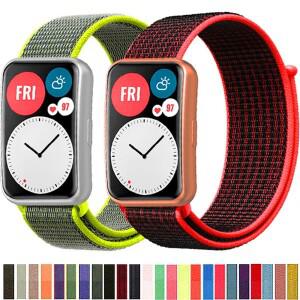 시계 맞는 스트랩에 대한 나일론 루프 밴드 Smartwatch 액세서리 팔찌 correa 벨트 pulseira