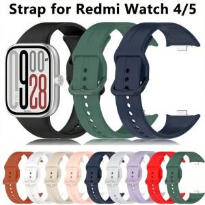 Redmi Watch 5 4 ESIM SmartWatch Xiaomi Mi Band 8/9Pro 팔찌 시계 밴드 스포츠 액세서리 교체 용  실리콘